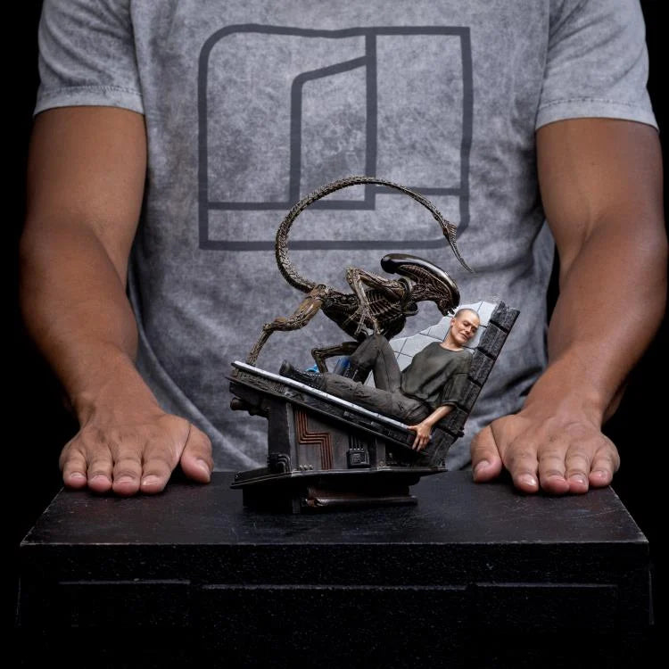 PRE ORDINE - Alien 3 Art Scale Statue 1/10 Ellen Ripley and Dog Alien 23 cm