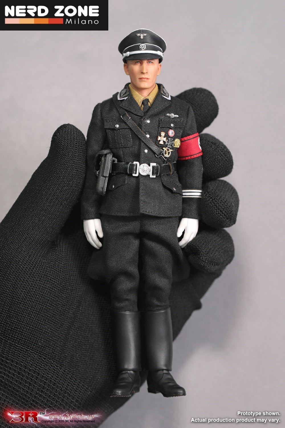 DID / 3R - Reinhard Heydrich WWII German SS-Obergruppenführer 1/12 Scale Mini Reich Series TG80006
