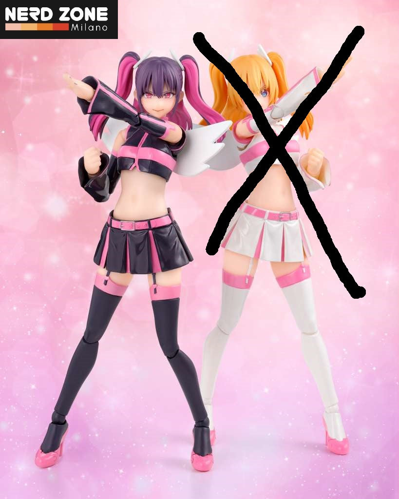 BANDAI - S.H. FIGUARTS 2.5 Dimensional Seduction Miriella Angel Airborne Corps/Mikari Shf f