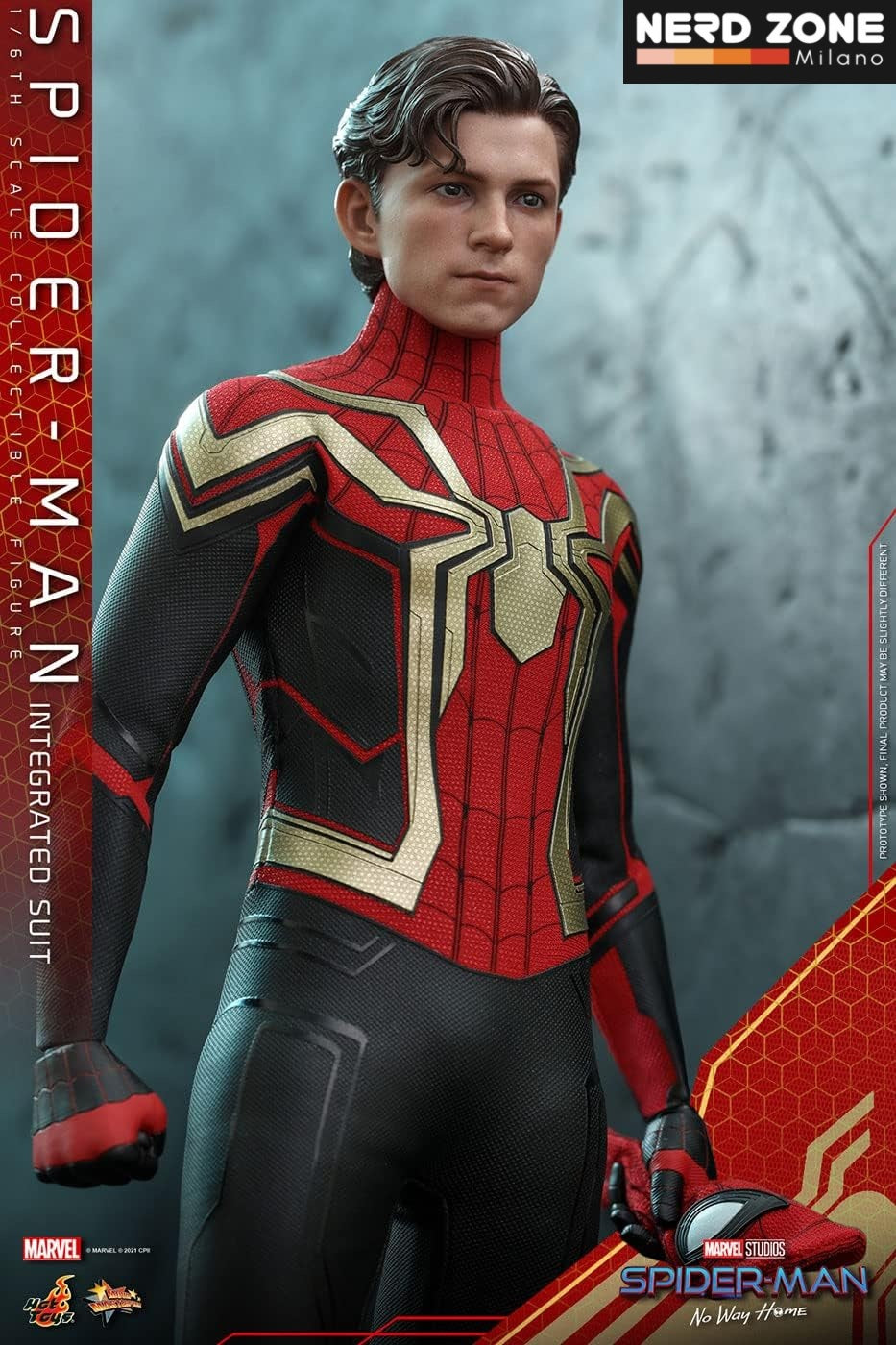 HOT TOYS - Spider-Man: No Way Home – Spider-Man (Integrated Suit) 29 cm MMS623