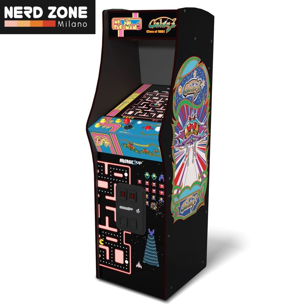 ARCADE 1UP - Arcade Video Class of '81 Ms. Pac-Man / Galaga Deluxe 155 cm