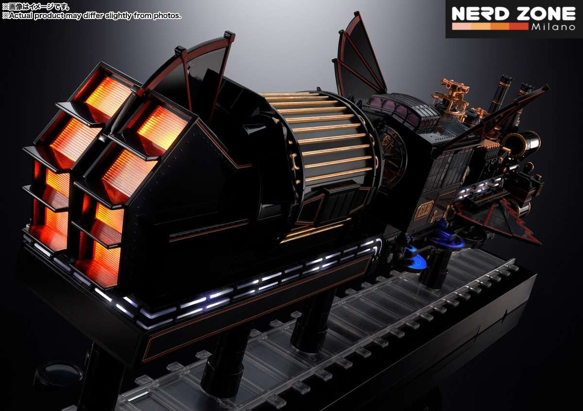 BANDAI - Back To The Future Chogokin Action Figure Time Train 52 cm