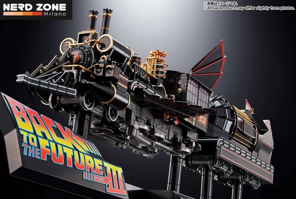BANDAI - Back To The Future Chogokin Action Figure Time Train 52 cm