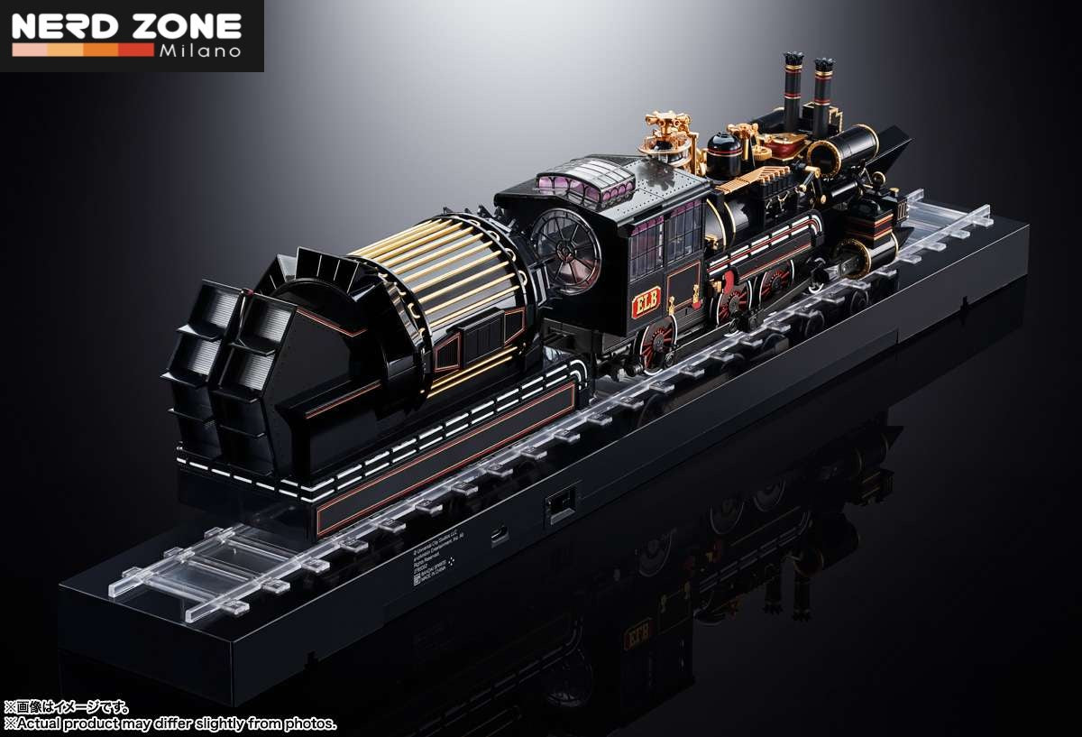 BANDAI - Back To The Future Chogokin Action Figure Time Train 52 cm