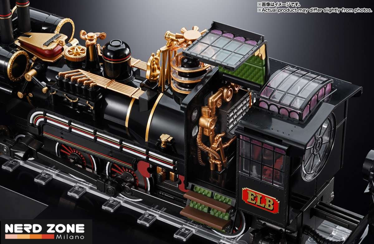 BANDAI - Back To The Future Chogokin Action Figure Time Train 52 cm