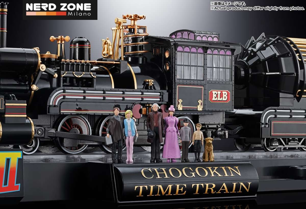 BANDAI - Back To The Future Chogokin Action Figure Time Train 52 cm