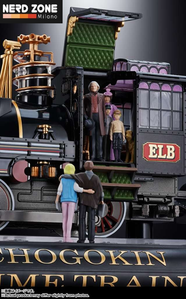 BANDAI - Back To The Future Chogokin Action Figure Time Train 52 cm