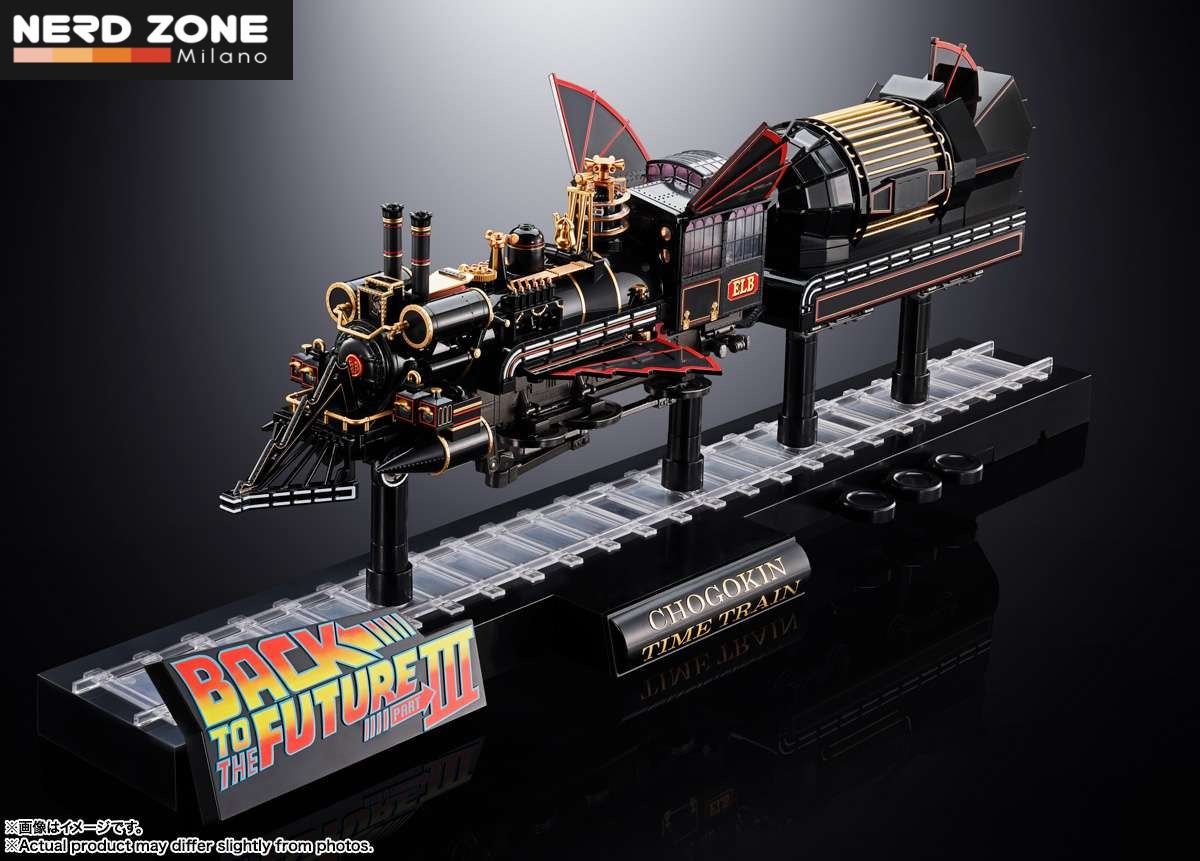 BANDAI - Back To The Future Chogokin Action Figure Time Train 52 cm