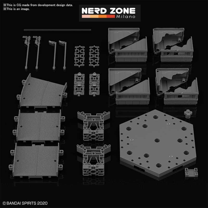 BANDAI GUNPLA - Customize Scene Base City Area Version