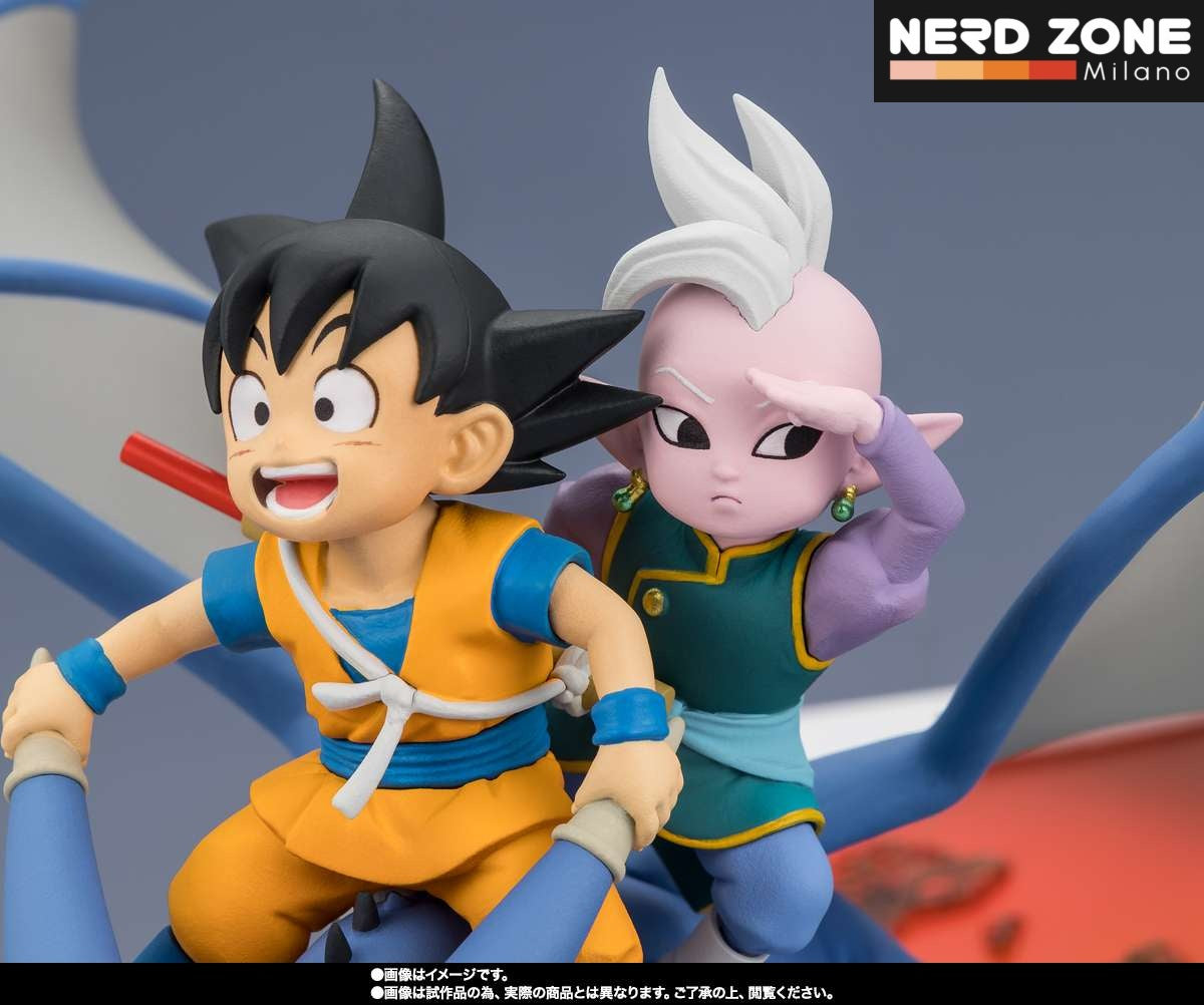 BANDAI - Dragon Ball Daima Son Goku Mini & Supreme Kai Mini Welcome Figuarts Zero