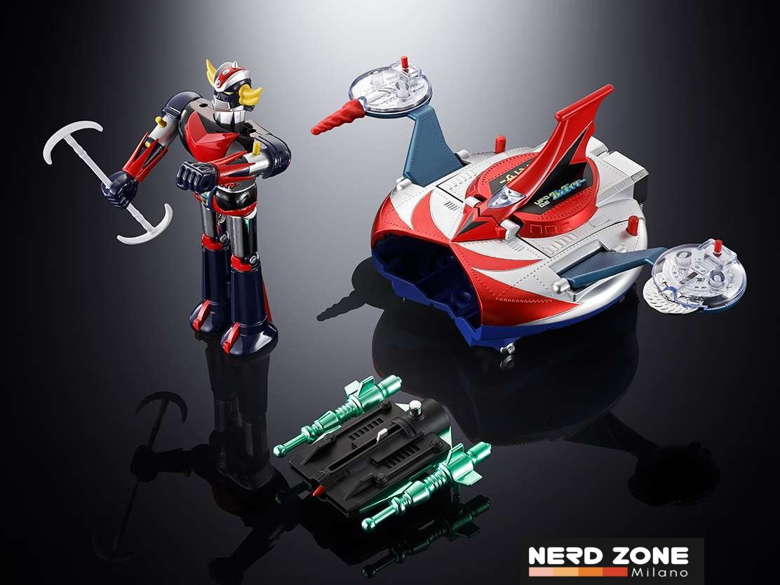 BANDAI - Grendizer & Ufo Spazer Popy Chogokin Deluxe Set