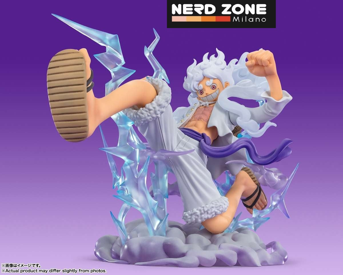 BANDAI - One Piece Figuarts Zero Extra Battle Monkey D. Luffy Gear 5 Gigant PVC Statue