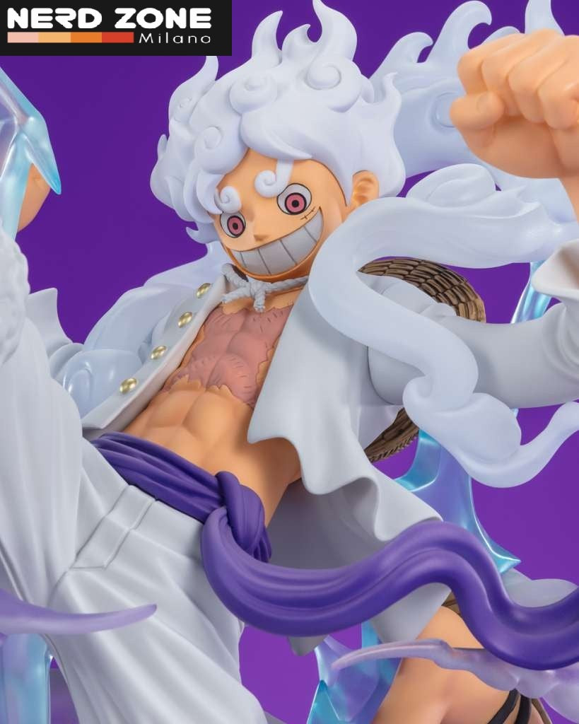 BANDAI - One Piece Figuarts Zero Extra Battle Monkey D. Luffy Gear 5 Gigant PVC Statue