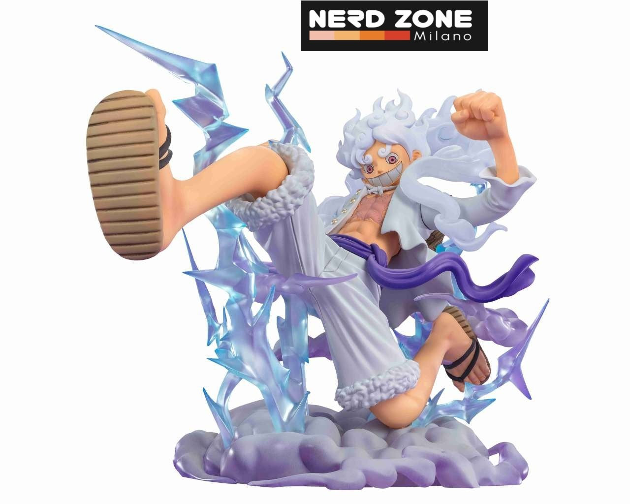 BANDAI - One Piece Figuarts Zero Extra Battle Monkey D. Luffy Gear 5 Gigant PVC Statue