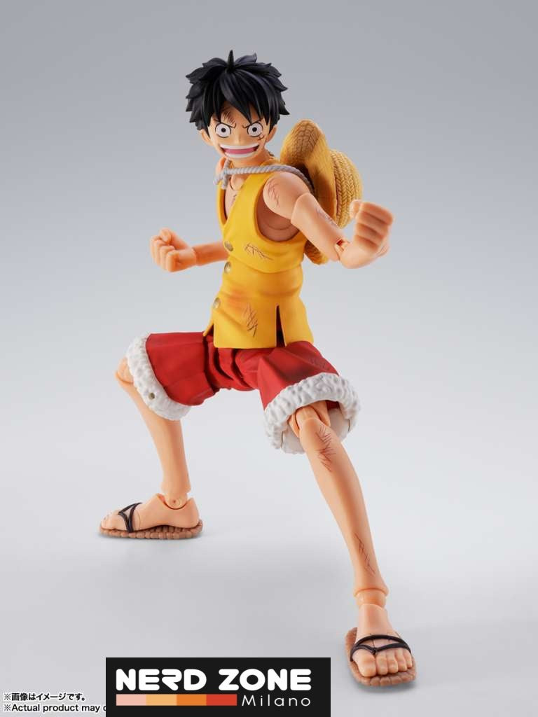 BANDAI - One piece Monkey D.Luffy Marineford Shf