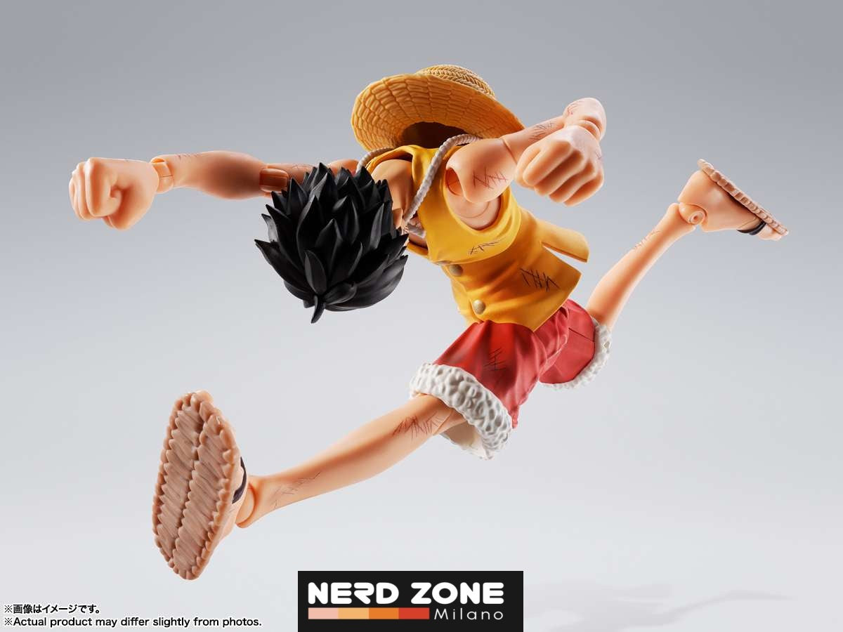 BANDAI - One piece Monkey D.Luffy Marineford Shf