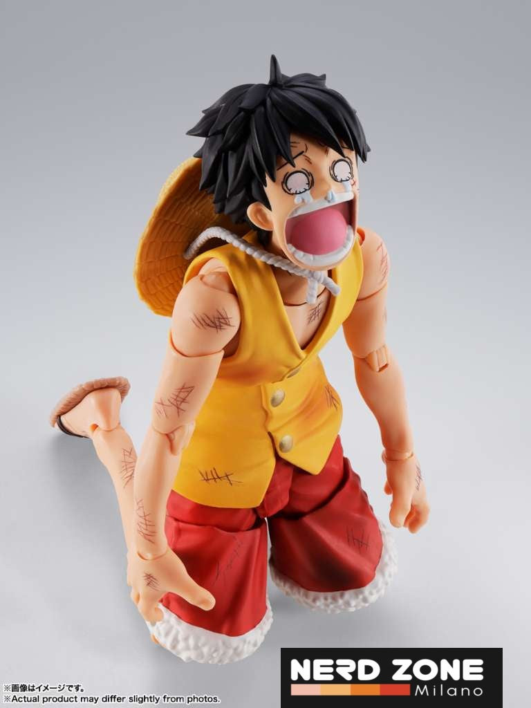 BANDAI - One piece Monkey D.Luffy Marineford Shf