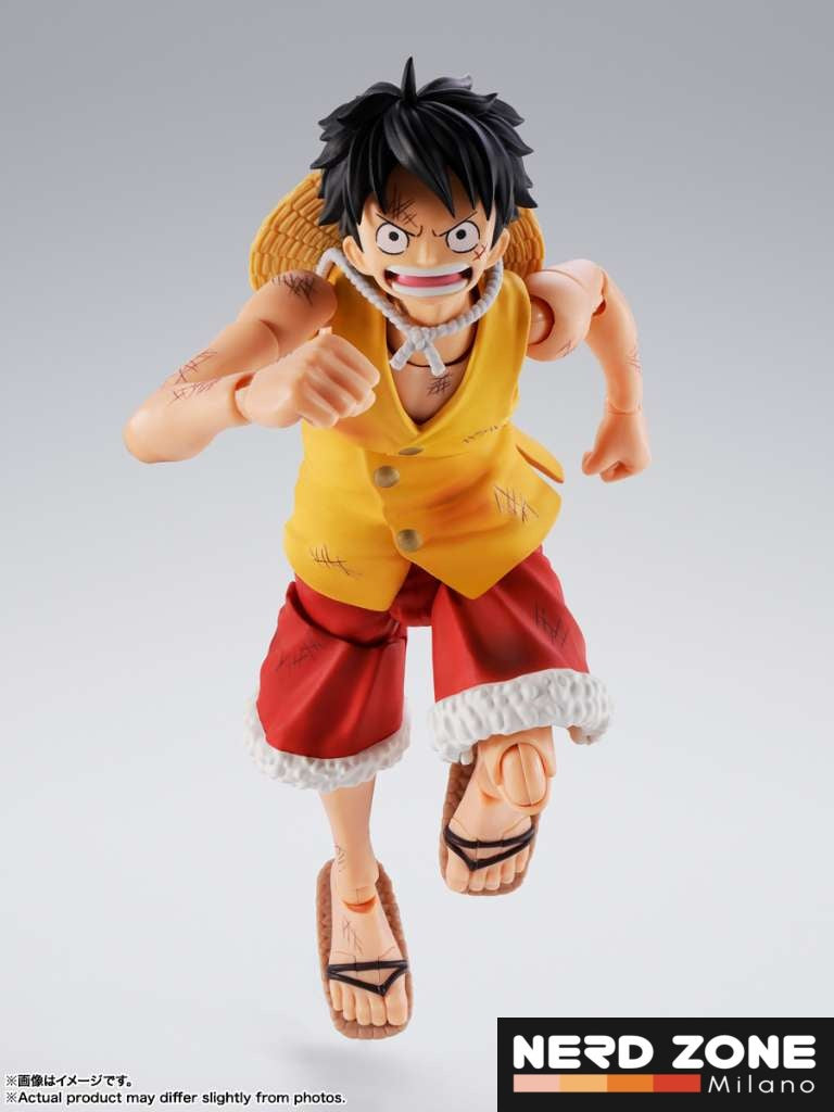 BANDAI - One piece Monkey D.Luffy Marineford Shf