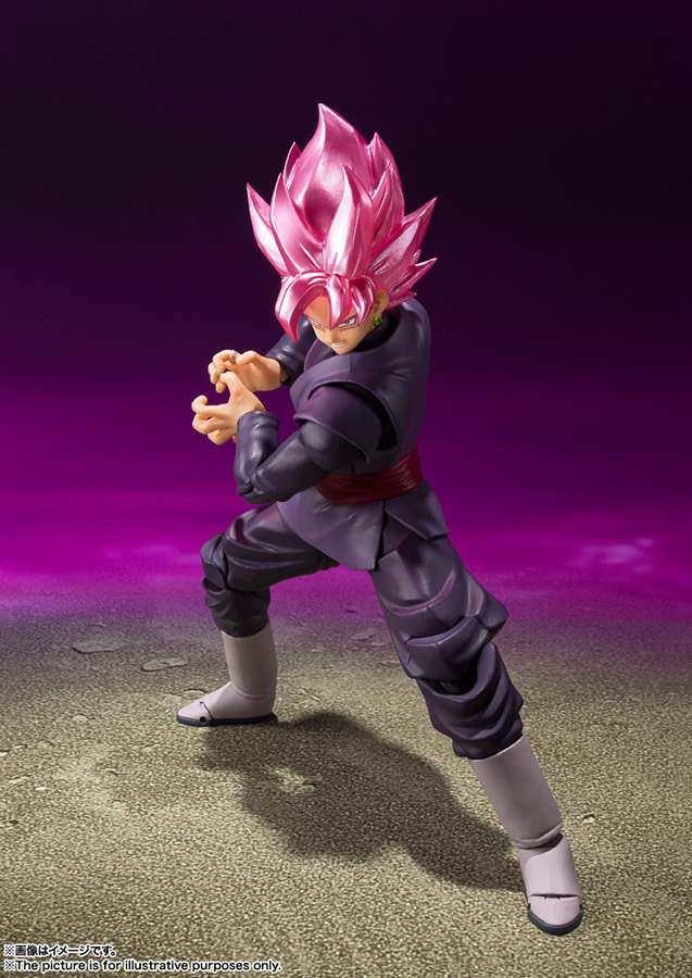 PRE ORDINE BANDAI - S.H. FIGUARTS - DRAGON BALL - Goku Black Super Saiyan Rose