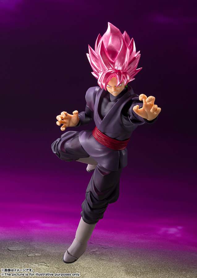 BANDAI - S.H. FIGUARTS - DRAGON BALL - Goku Black Super Saiyan Rose