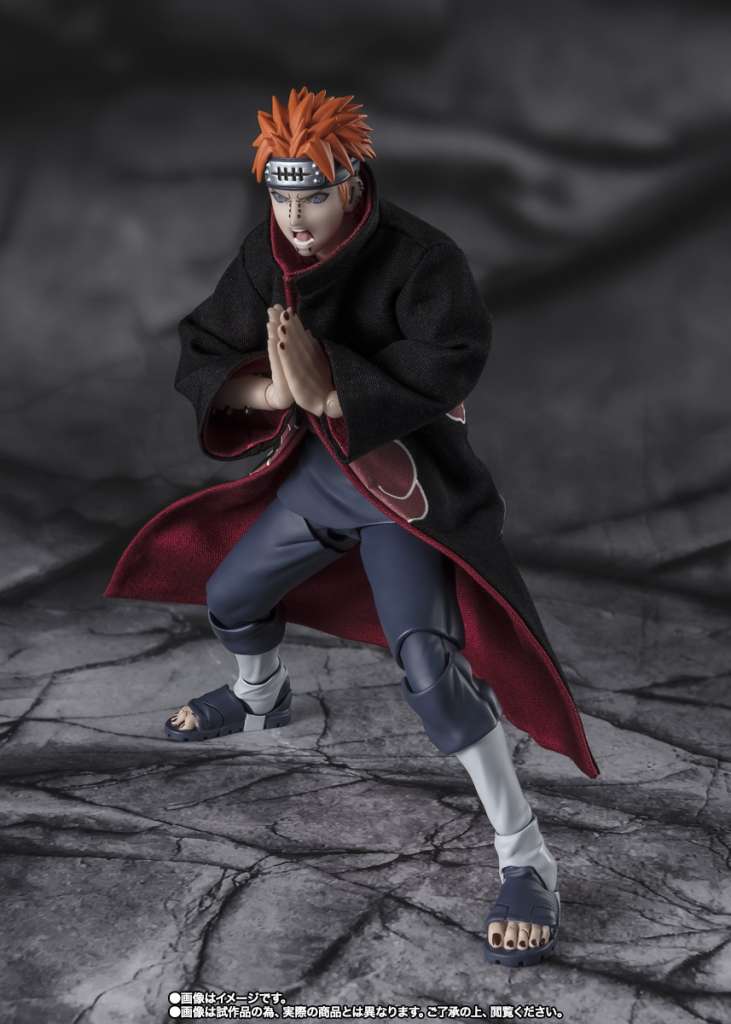 BANDAI - S.H. FIGUARTS Naruto Pain Tendo Six Path Rinnegan
