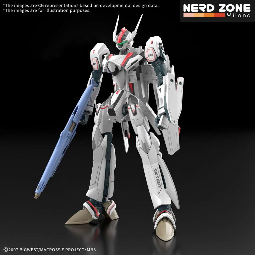 BANDAI GUNPLA - Hg 1/100 vf-25f Messiah Valkyrie Alto Custom