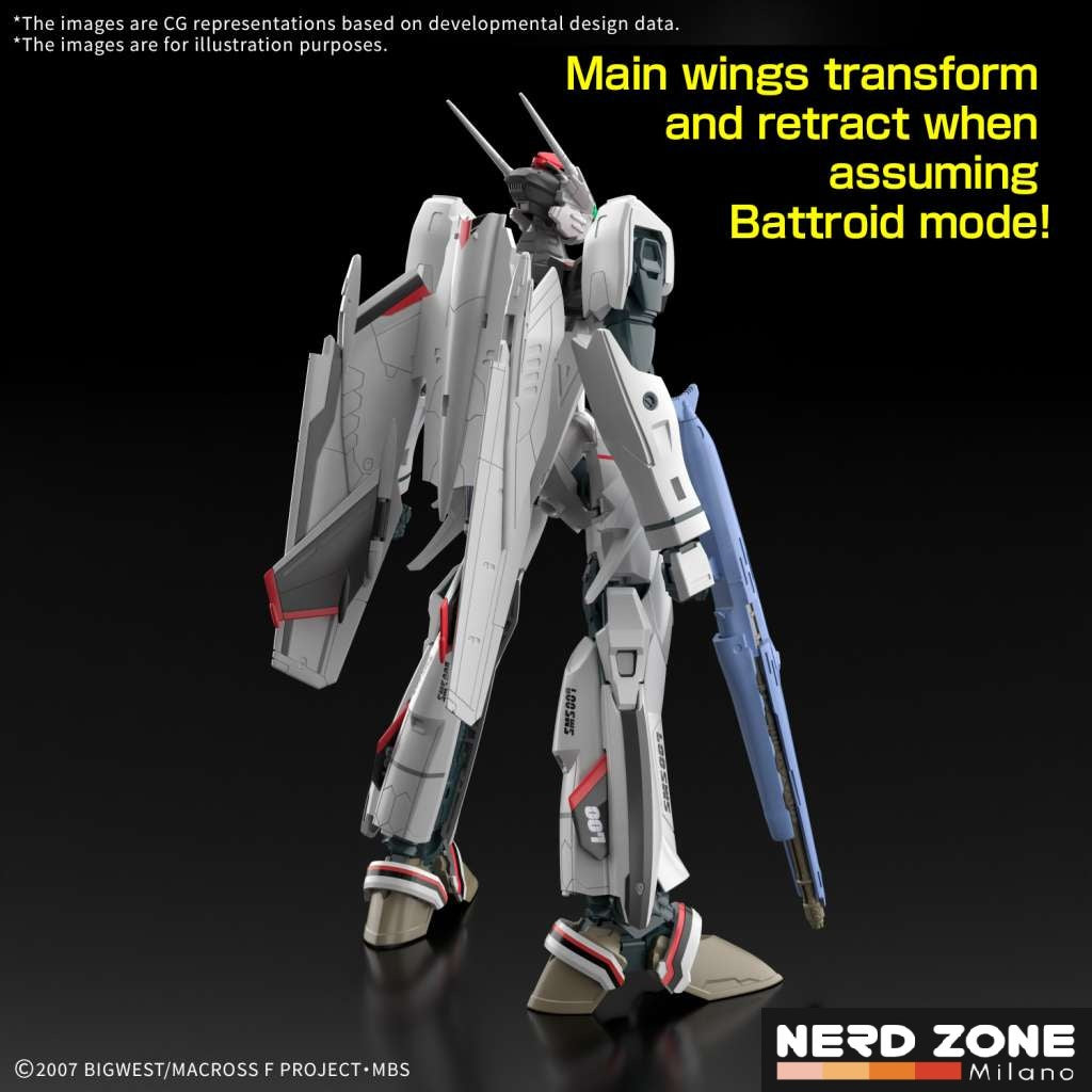 BANDAI GUNPLA - Hg 1/100 vf-25f Messiah Valkyrie Alto Custom