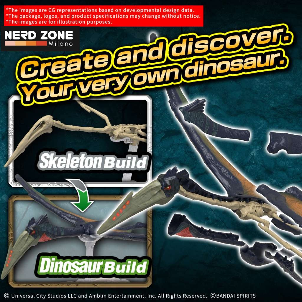 BANDAI GUNPLA - Plannosaurus Jurassic World Quetzalcoatlus