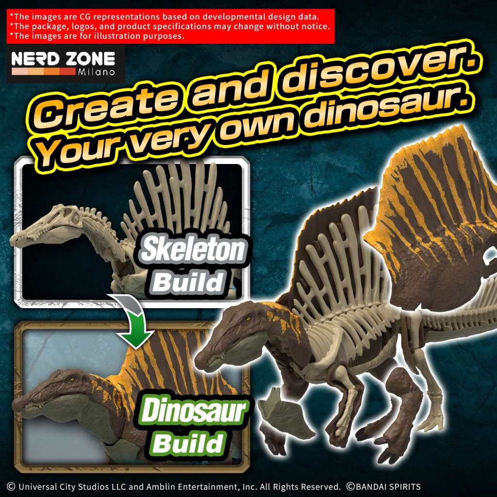 BANDAI GUNPLA - Plannosaurus Jurassic World Spinosaurus