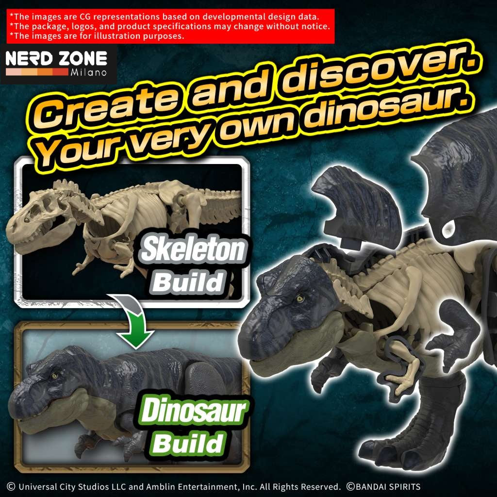 BANDAI GUNPLA - Plannosaurus Jurassic World T-Rex