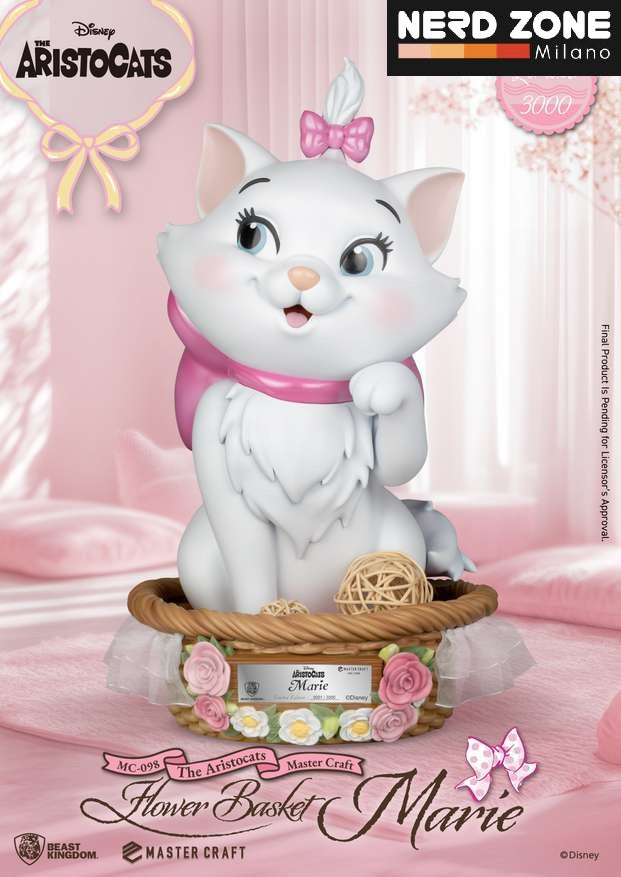 BEAST KINGDOM - Aristocats Flower Basket Marie Master Craft Statue