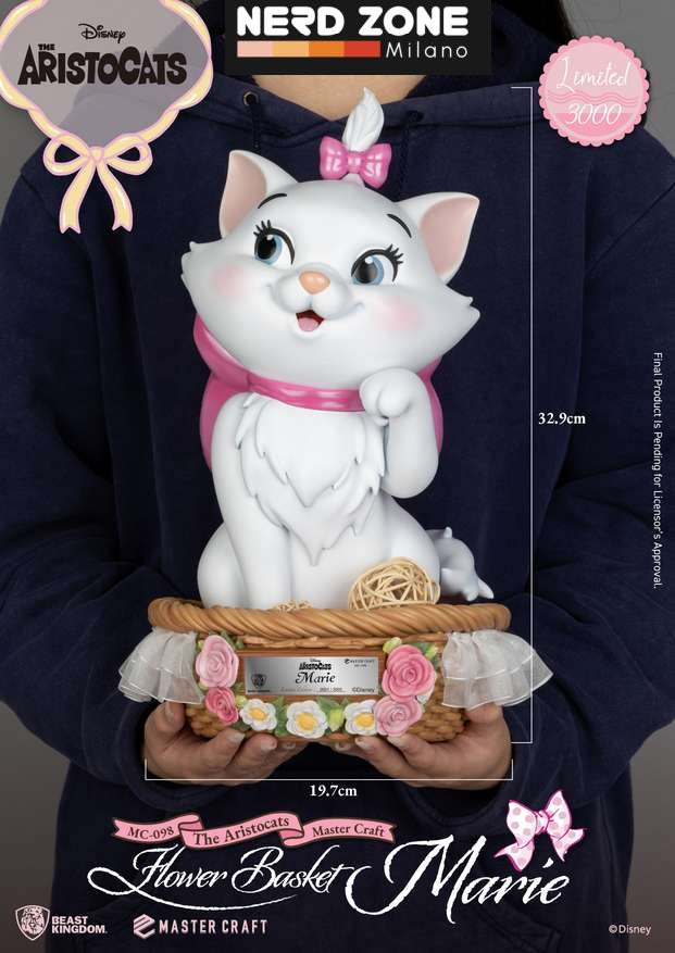 BEAST KINGDOM - Aristocats Flower Basket Marie Master Craft Statue
