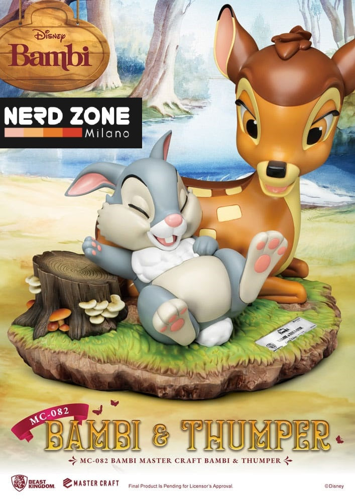 BEAST KINGDOM - Disney Master Craft Statue Bambi & Thumper 26 cm Statue Disney