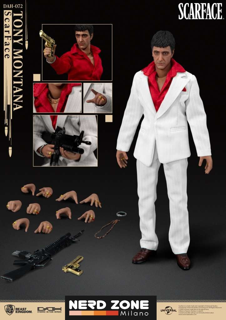 BEAST KINGDOM - Scarface Tony Montana Action Figure