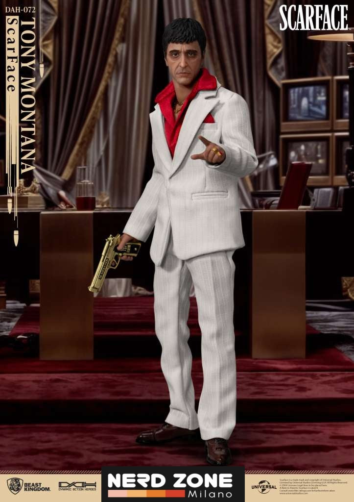 BEAST KINGDOM - Scarface Tony Montana Action Figure