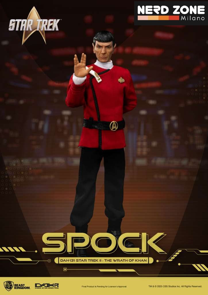 BEAST KINGDOM - Star trek II The Wrath Of Khan Spock Action Figure