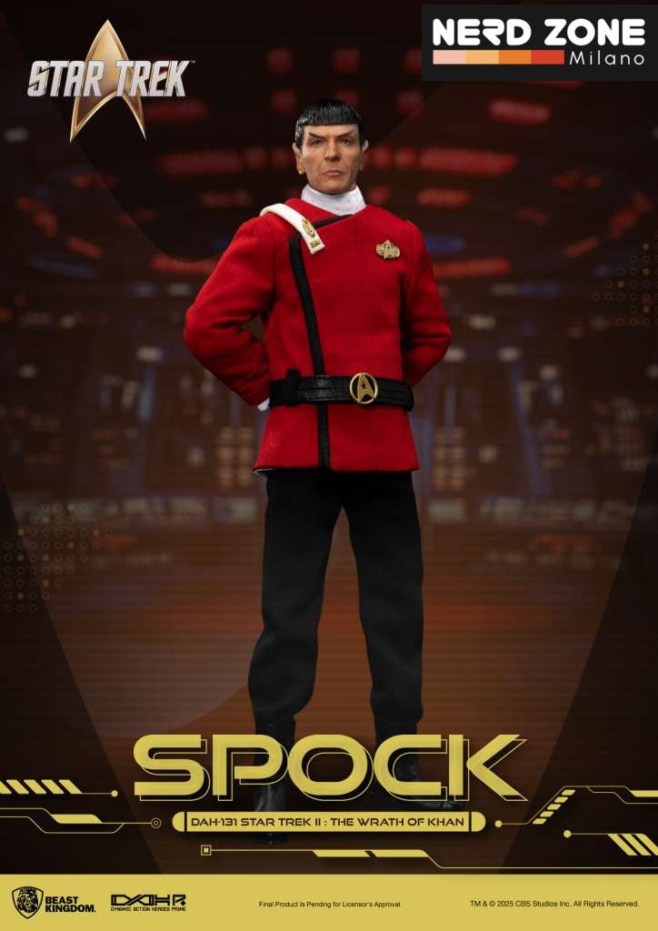 BEAST KINGDOM - Star trek II The Wrath Of Khan Spock Action Figure