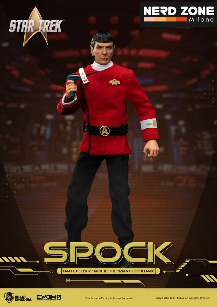BEAST KINGDOM - Star trek II The Wrath Of Khan Spock Action Figure