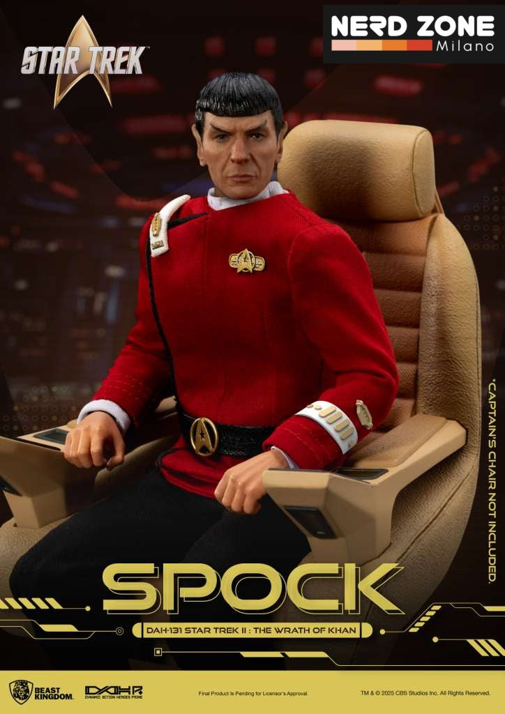 BEAST KINGDOM - Star trek II The Wrath Of Khan Spock Action Figure