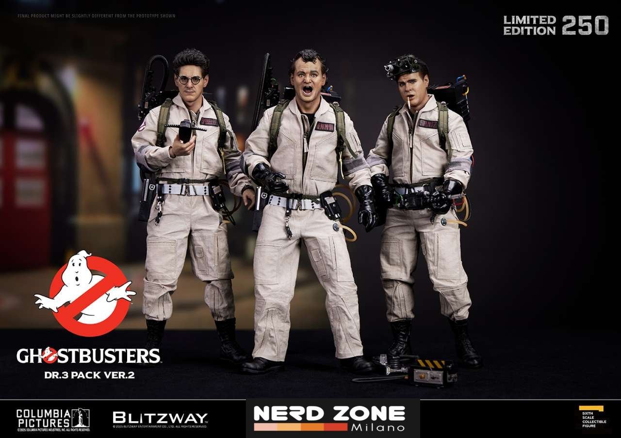 BLITZWAY -GHOSTBUSTERS - Ghostbusters Dr.3 pack Ver.2 - 1/6 Scale Figure