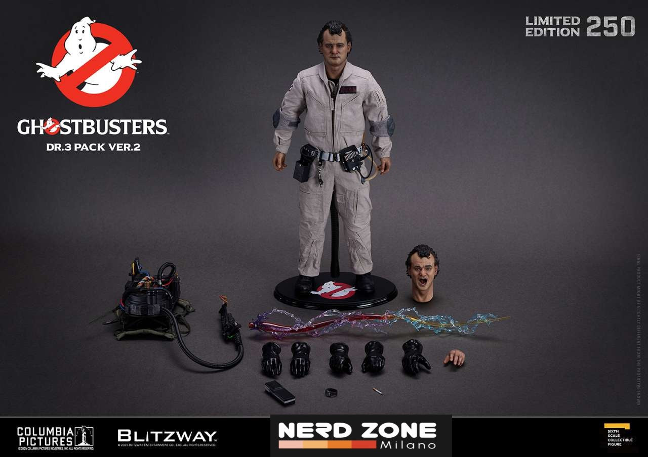 BLITZWAY -GHOSTBUSTERS - Ghostbusters Dr.3 pack Ver.2 - 1/6 Scale Figure