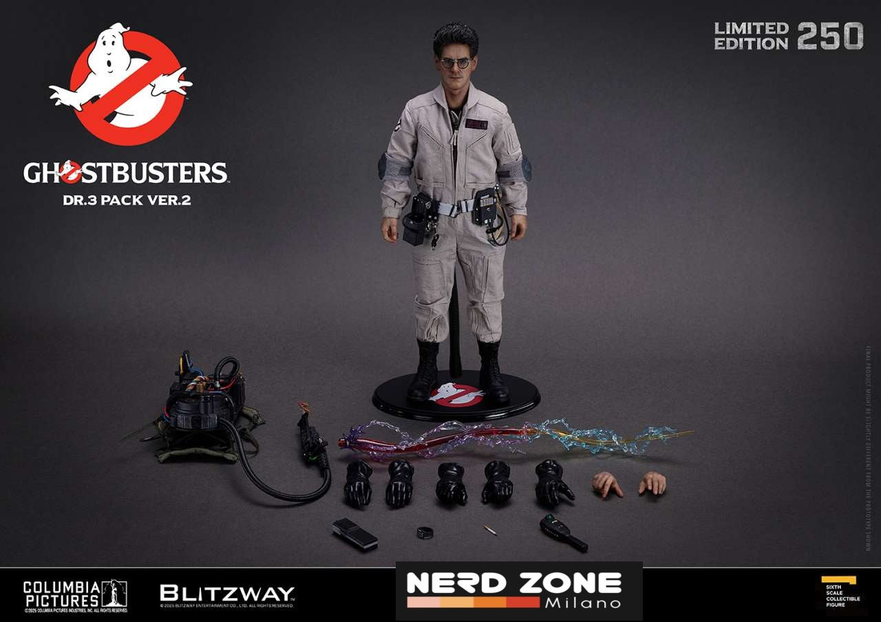 BLITZWAY -GHOSTBUSTERS - Ghostbusters Dr.3 pack Ver.2 - 1/6 Scale Figure