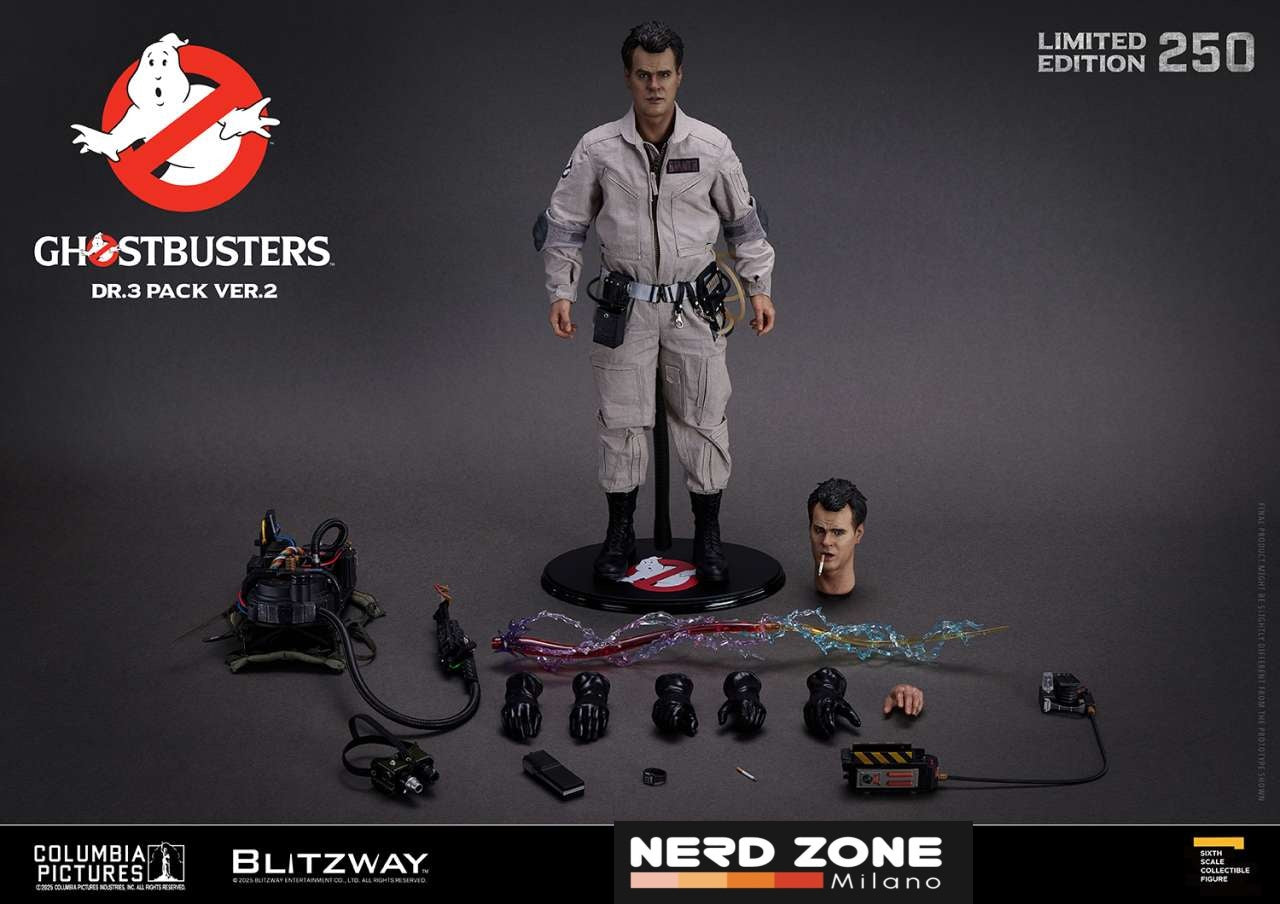 BLITZWAY -GHOSTBUSTERS - Ghostbusters Dr.3 pack Ver.2 - 1/6 Scale Figure