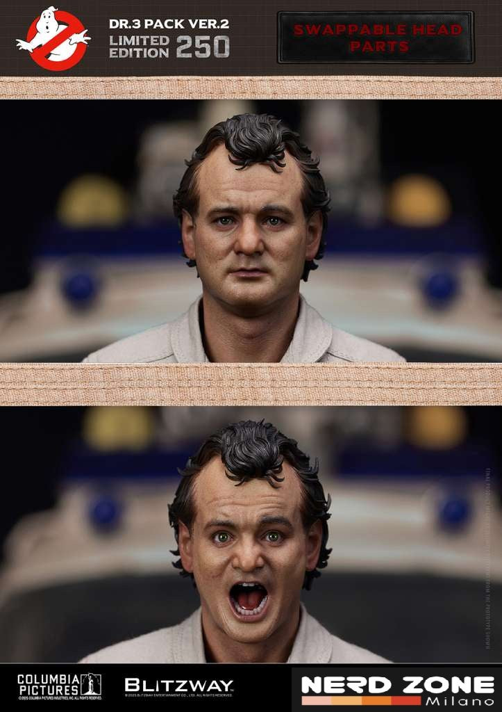 BLITZWAY -GHOSTBUSTERS - Ghostbusters Dr.3 pack Ver.2 - 1/6 Scale Figure