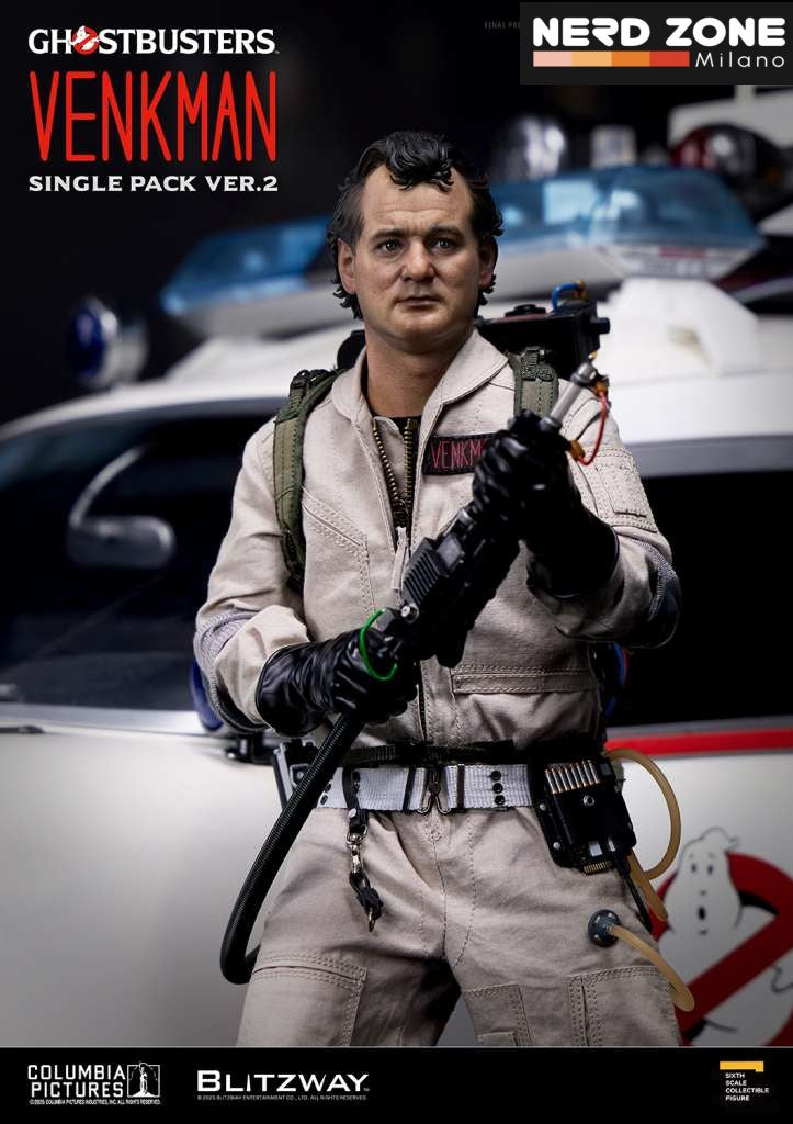 BLITZWAY - Ghostbusters Dr. Peter Venkman Ver.2 1/6 Action Figure