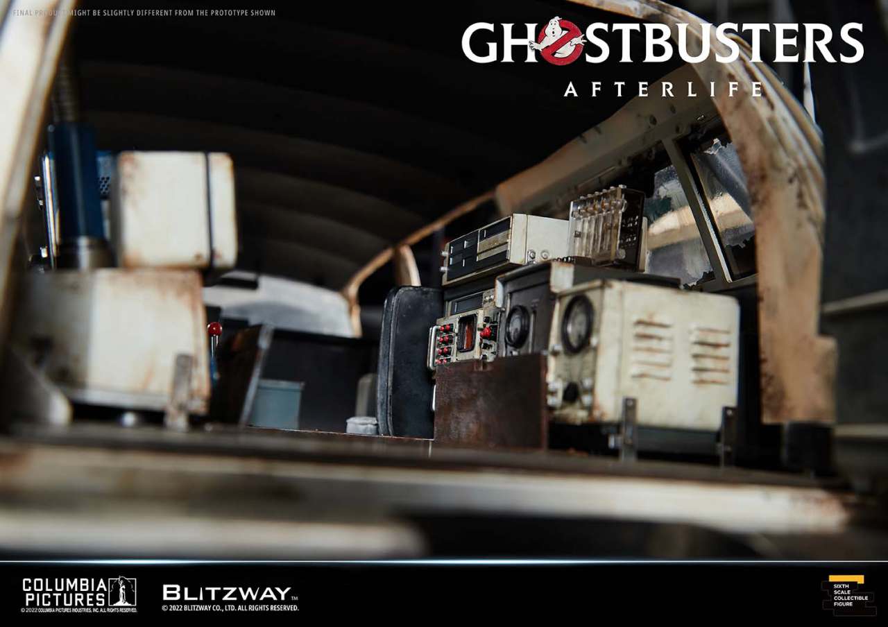 BLITZWAY - GHOSTBUSTERS AFTERLIFE - Ecto-1 1/6 Replica