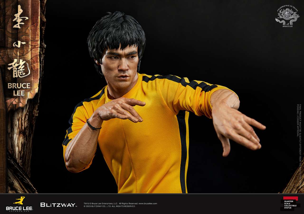 Statuette Blitzway Bruce Lee 1/4 Tribute – Version 4 – 55 Cm – Neuve