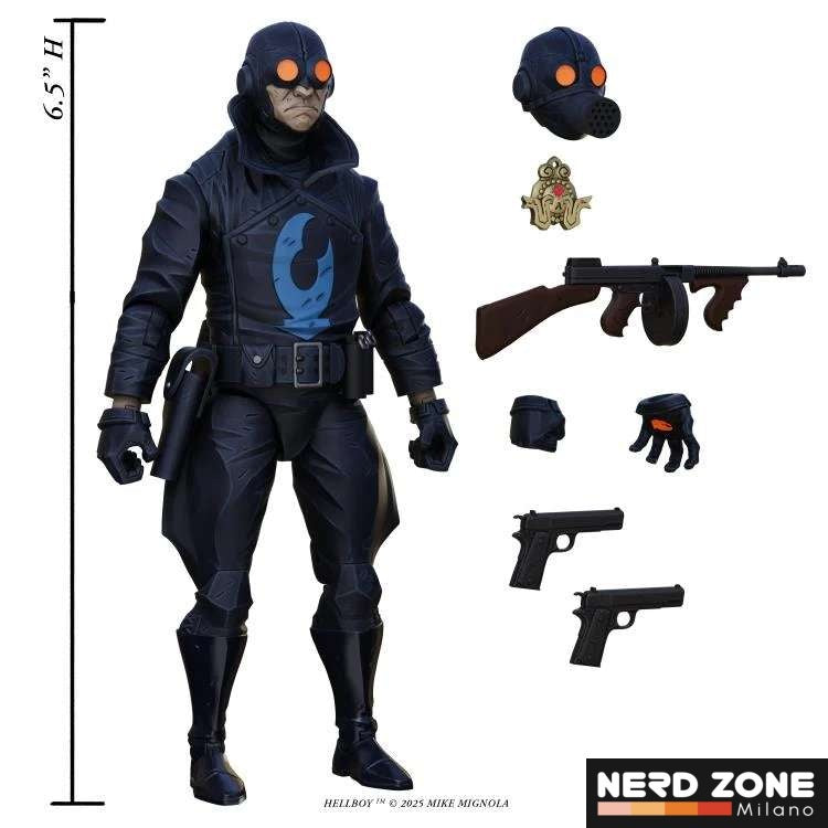 BOSS FIGHT STUDIO - Hellboy Lobster Johnson Iron Prometheus 1/12 Action Figure