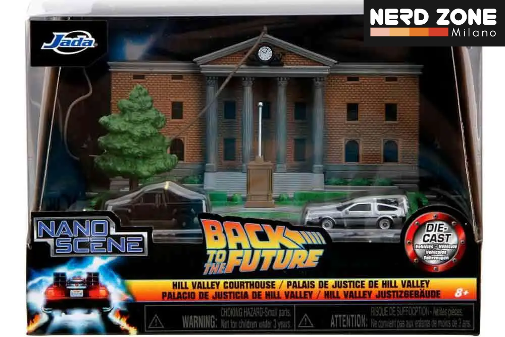 JADA TOYS - Back To The Future - Clock Tower Diorama Nano Scene