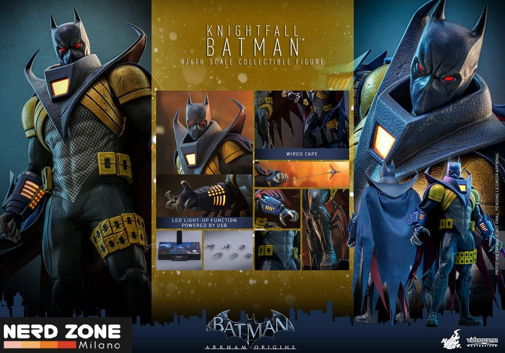 Batman: Arkham Origins Videogioco Action Figure 1/6 Knightfall Batman 32 cm (VGM74)